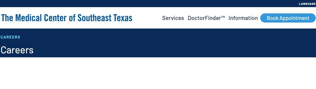 Job Listings - Medical Center SE Texas Port Arthur Jobs